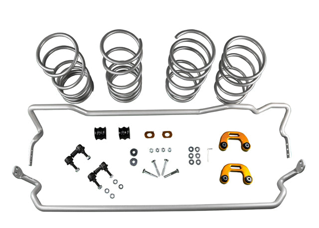 Whiteline GS1-SUB001 Front & Rear Coil Spring / Swaybar Kit Fits Impreza 02-03