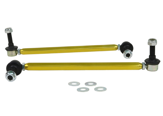 Whiteline KLC180-315 Swaybar Link Assy HD Adjustable 310-335mm 12mm ball stud