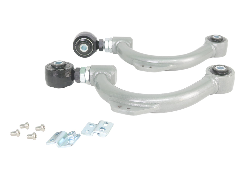 Whiteline KTA259 Adjustable Rear Upper Camber Arms Fits Honda Civic 16-21