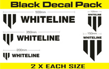 Load image into Gallery viewer, KWM002 Whiteline Whiteline Decal Kits - Black