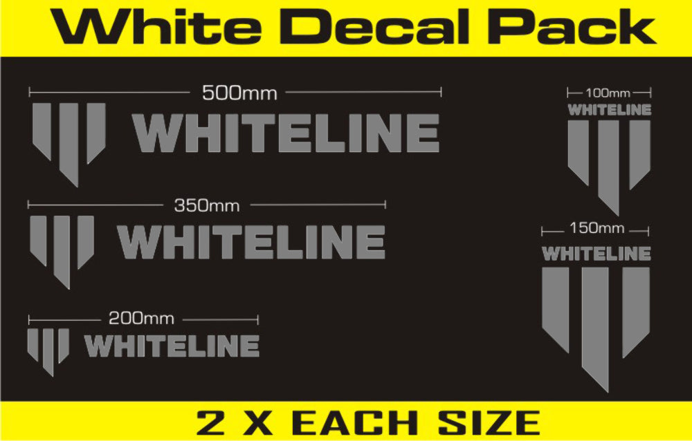 KWM003 Whiteline Whiteline Decal Kits - Silver