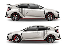 Load image into Gallery viewer, KWM042L Whiteline Whiteline Vehicle Emblem Decal Pack Black 37.6&quot;x 31.3&quot;