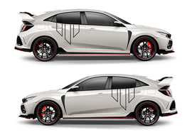 KWM042S Whiteline Whiteline Vehicle Emblem Decal Pack White 31.5