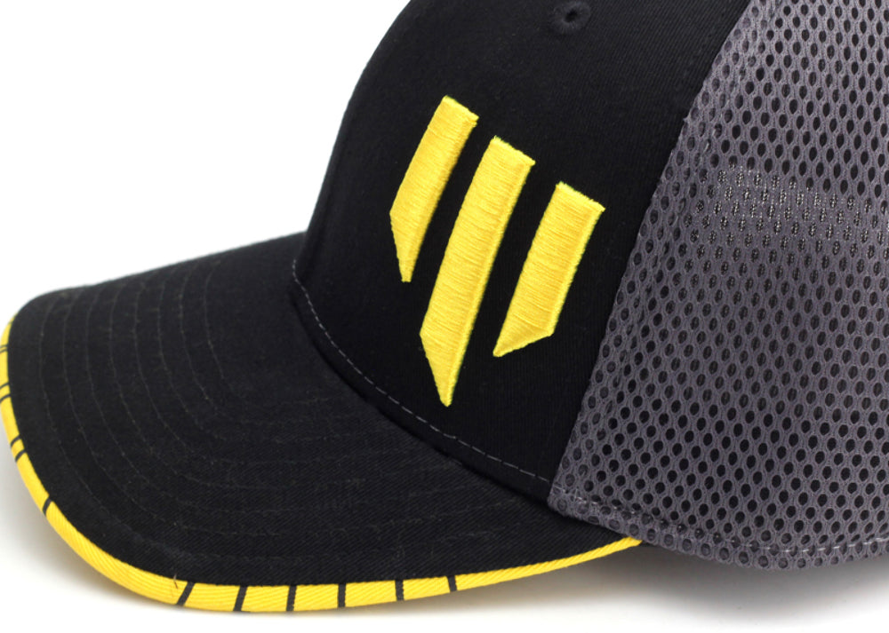 KWM058 Whiteline Whiteline 'W' FlexFit Cap - one size fits all