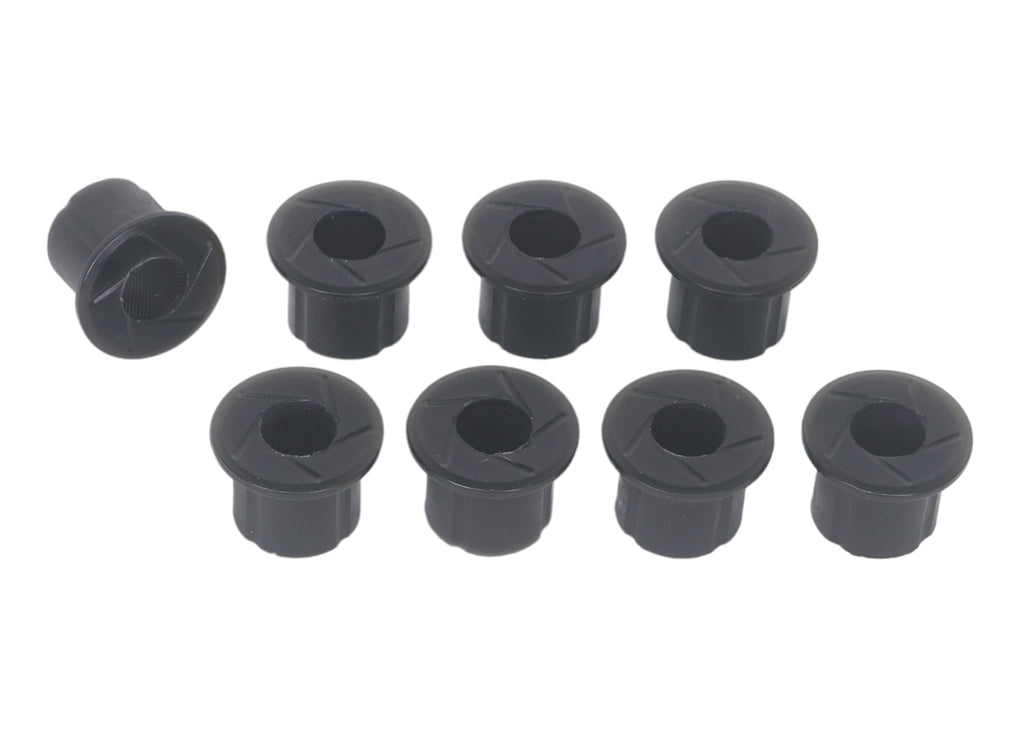 Whiteline W71060 Leaf Spring and Shackle Bushing Kit - Rear Fits Frontier 98-04