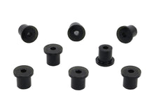 Load image into Gallery viewer, Whiteline W71670 Leaf Spring and Shackle Bushing Kit - Rear Fits Corolla 75-79