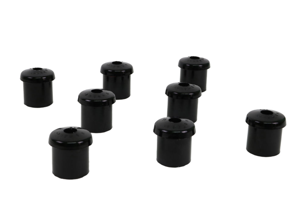 Whiteline W72364 Leaf Spring and Shackle Bushing Kit - Rear Fits Mustang 65-73