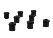 Load image into Gallery viewer, Whiteline W72364 Leaf Spring and Shackle Bushing Kit - Rear Fits Mustang 65-73