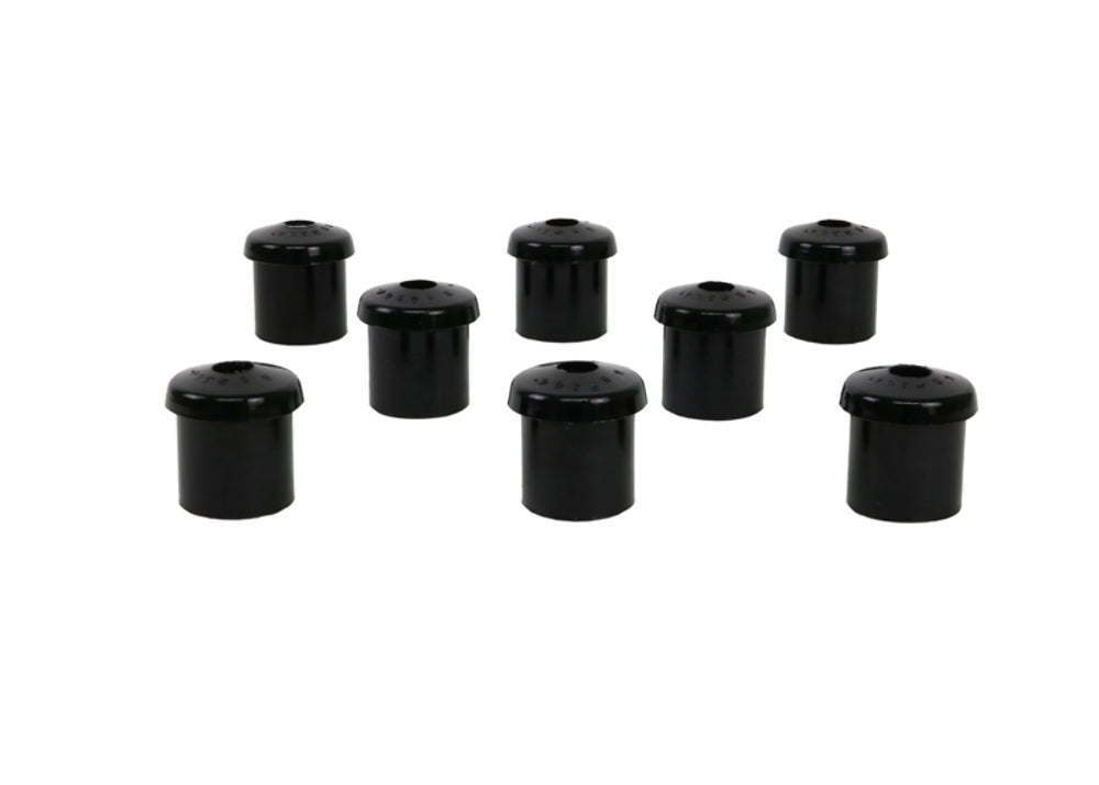Whiteline W72364 Leaf Spring and Shackle Bushing Kit - Rear Fits Mustang 65-73
