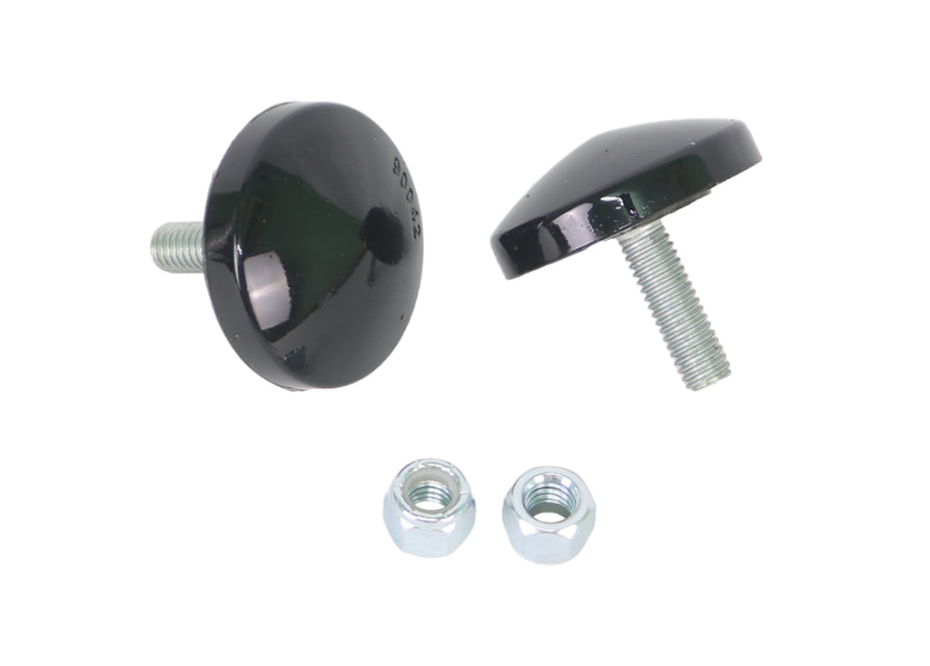 Whiteline W93503 Universal Bump Stops, Disk, 2 INCH OD, 0.687 INCH Tall