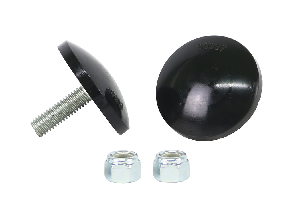 Whiteline W93504 -Ultra Low Bump Stops H 3/8 in. Dia. 2 in., 1 in. L Stud