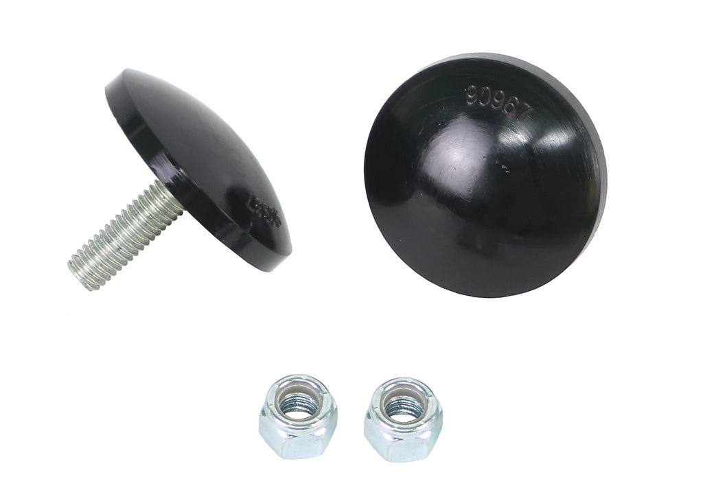 Whiteline W93504 -Ultra Low Bump Stops H 3/8 in. Dia. 2 in., 1 in. L Stud