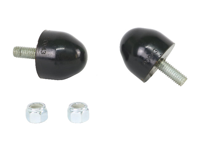 Whiteline W93506 Universal Bump Stops 2 H 39.7mm 38.1mm Dia Bullet Shaped