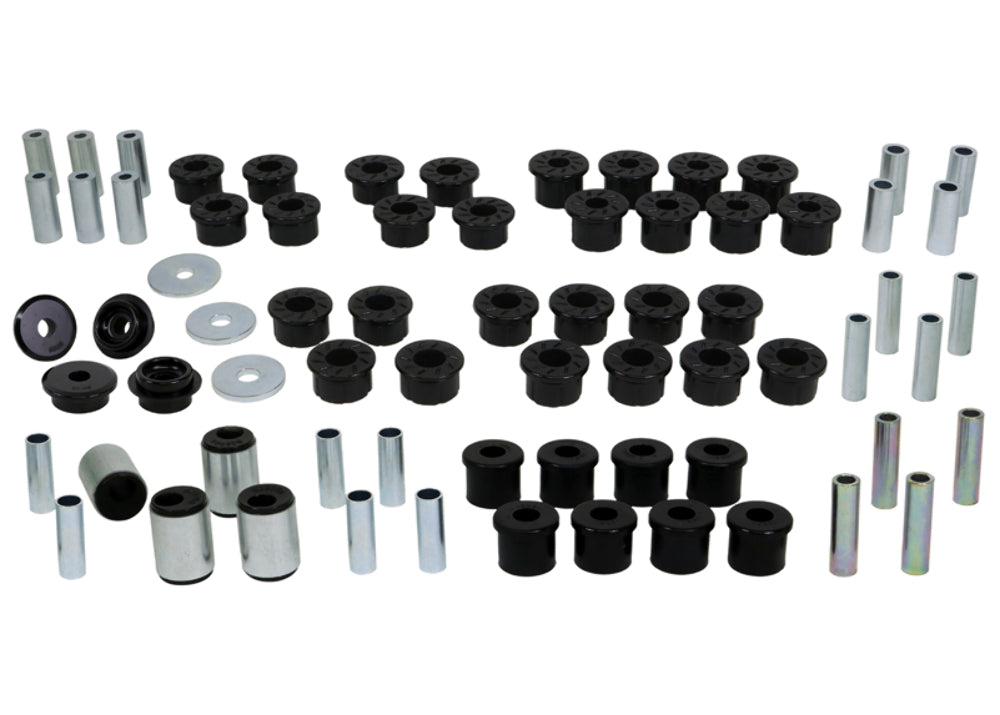 Whiteline WEK100 Front and Rear Suspension Bushing Kit Fits Mazda Miata 90-05