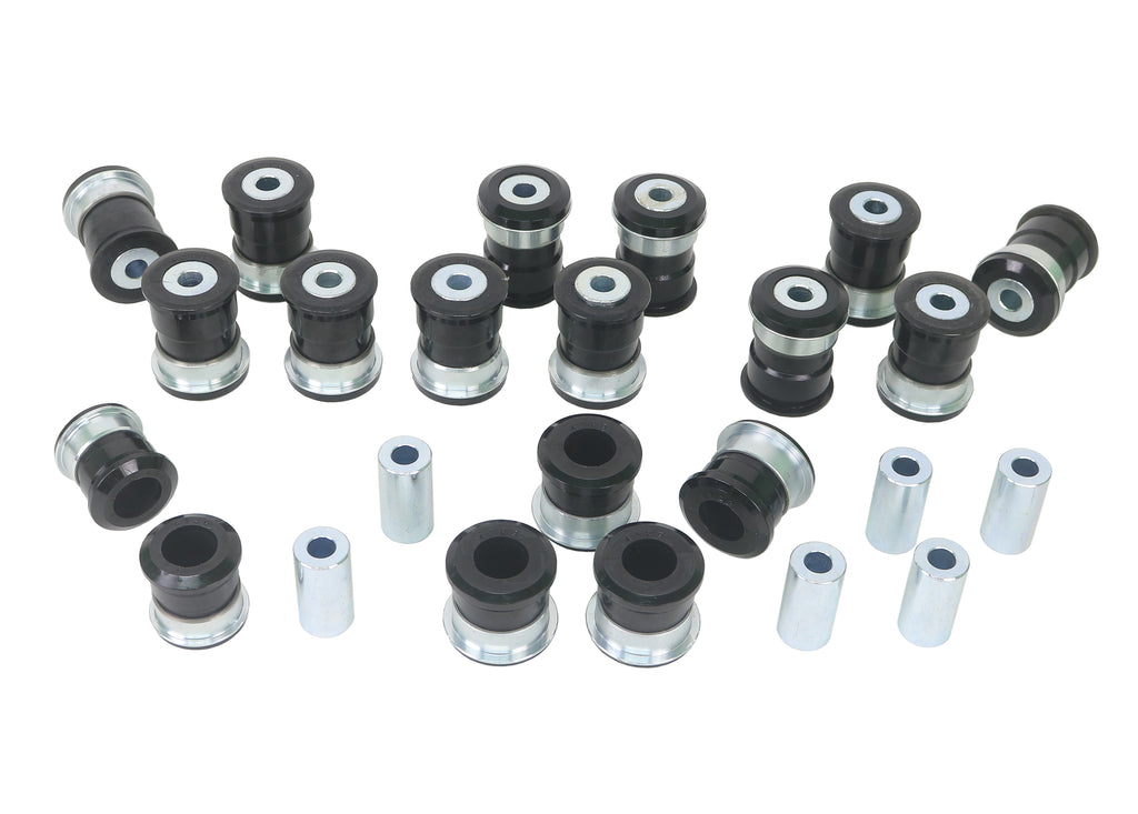 Whiteline WEK142 Front & Rear Suspension Bushing Kit Fits Nissan Armada 17+