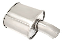 Load image into Gallery viewer, MEGAN MR-MU-MFG 2.5" Inlet 3.5" SINGLE Curved Stainless Steel Tip