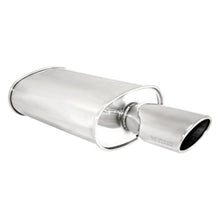 Load image into Gallery viewer, MEGAN MR-MU-OST 2.5" Inlet 4.5"x3" SINGLE Oval Stainless Steel Tip