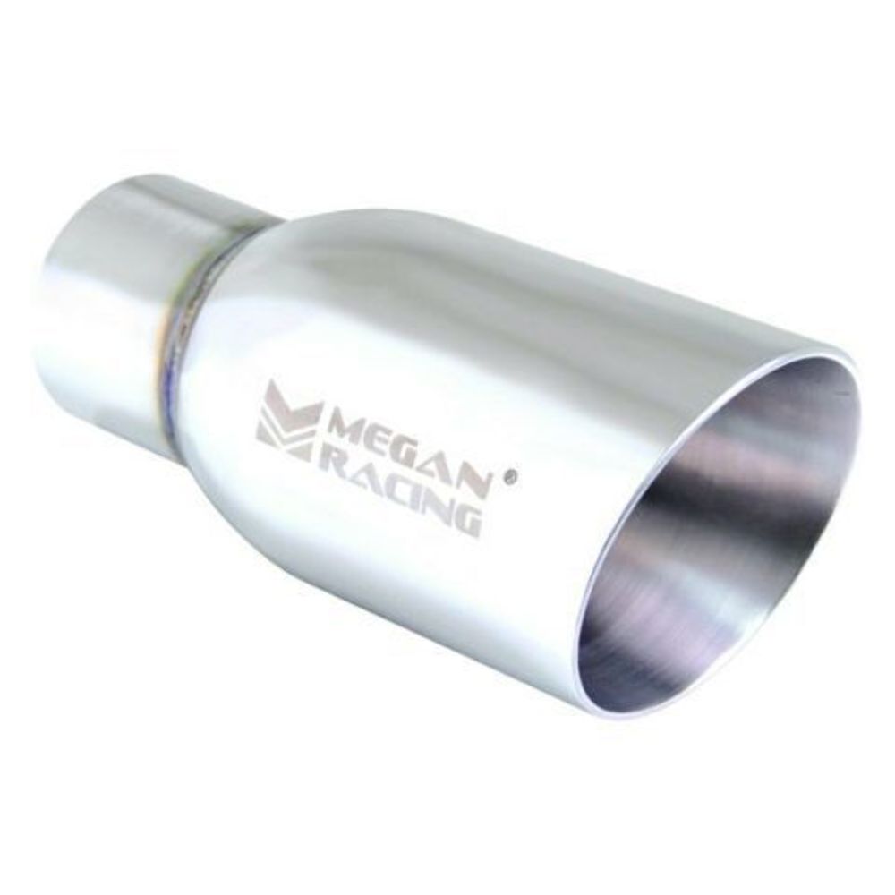 MEGAN MR-UT-SRT Racing universal 3.5" Stainless Roll Tip 2.5" pipping Tip only)