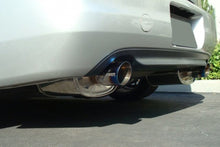 Load image into Gallery viewer, MEGAN MR-UT-TBC-PS Racing Universal Twin Black Chrome 3.5" Tips Passenger Side)