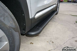 Romik 22215419 Black Running Boards For 2019-2020 Hyundai Santa Fe