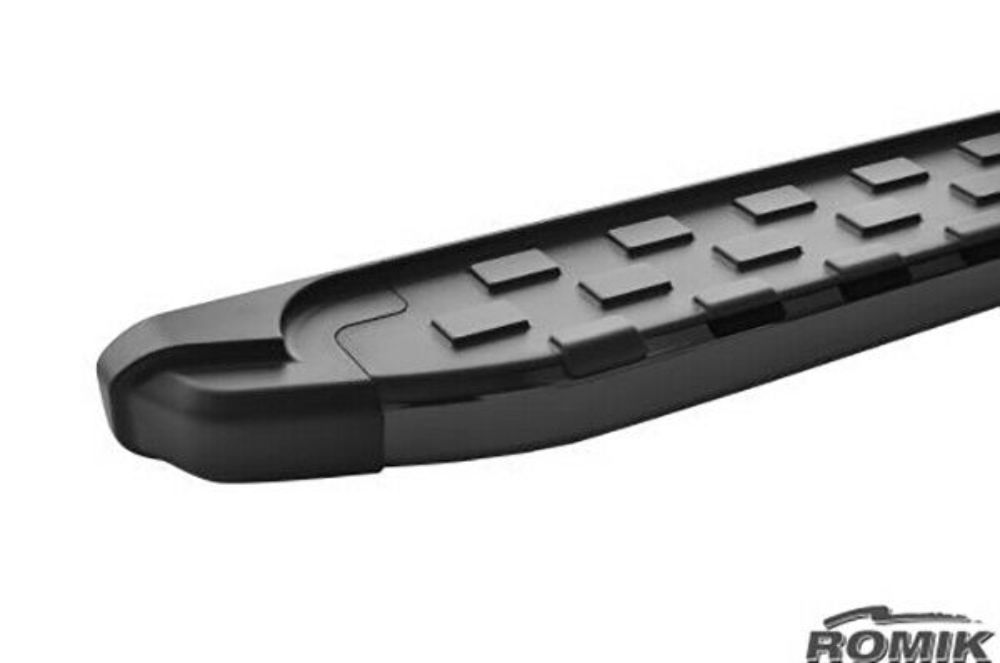 Romik 53014419 Black Side Steps For 2014-2020 Subaru Outback