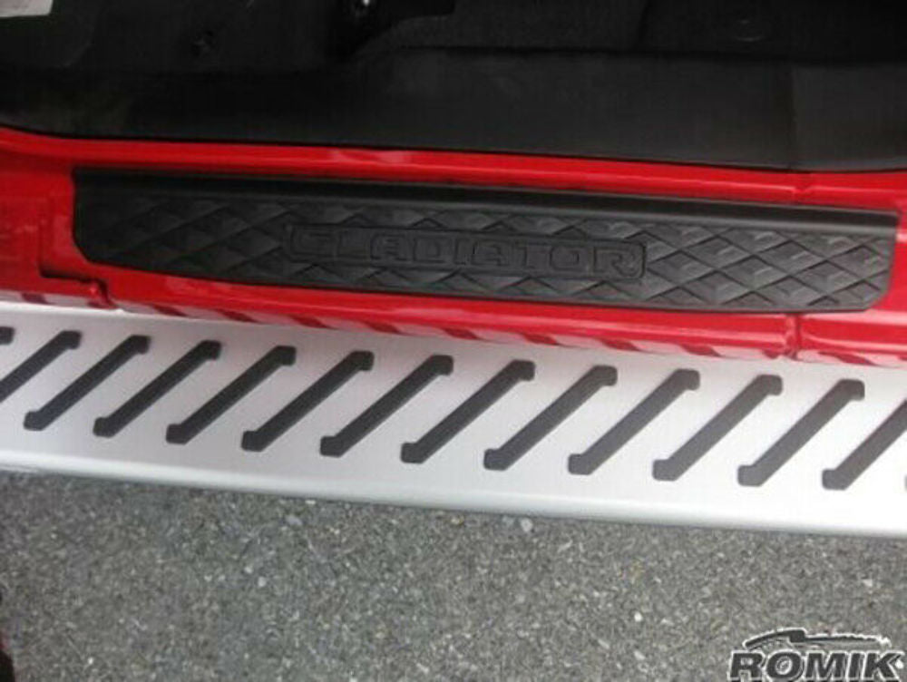 Romik 61316418 Silver Side Steps For 2019-2020 Jeep Gladiator