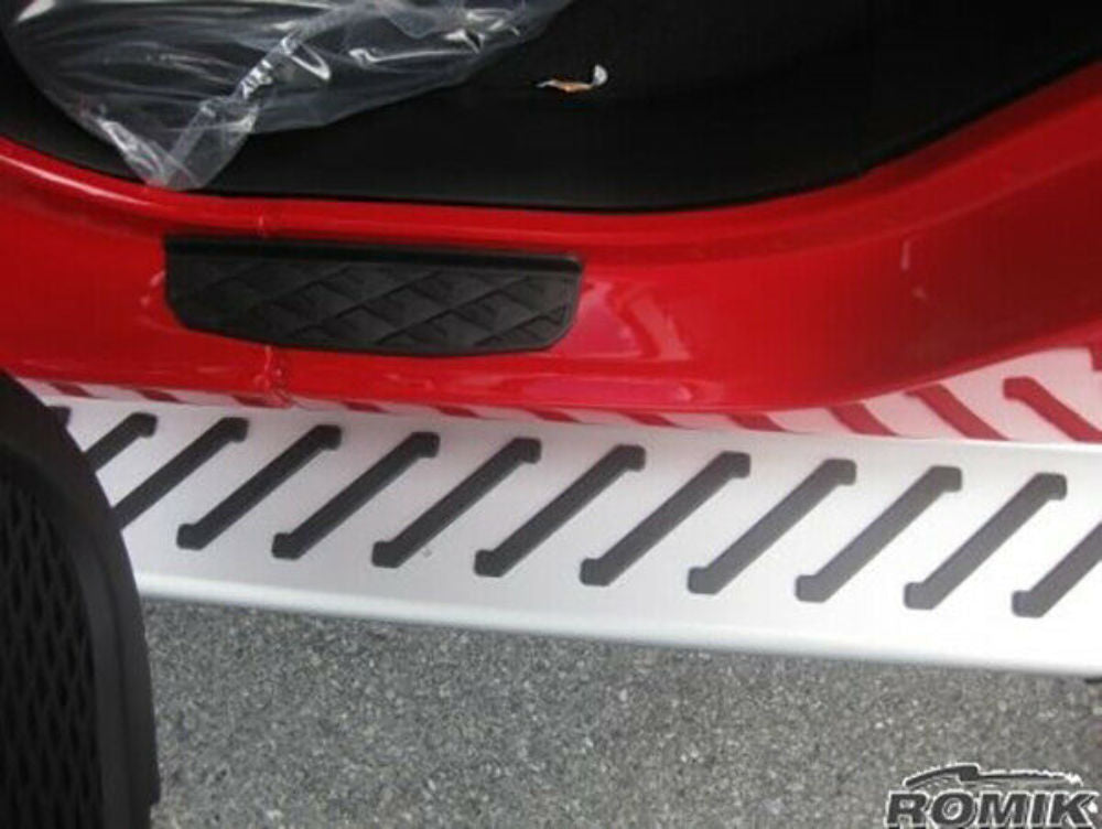 Romik 61316418 Silver Side Steps For 2019-2020 Jeep Gladiator