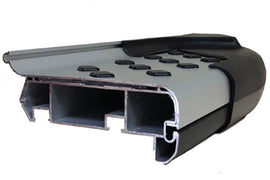 Romik 64001419 Black Running Boards For 2017-2020 Jaguar E-Pace