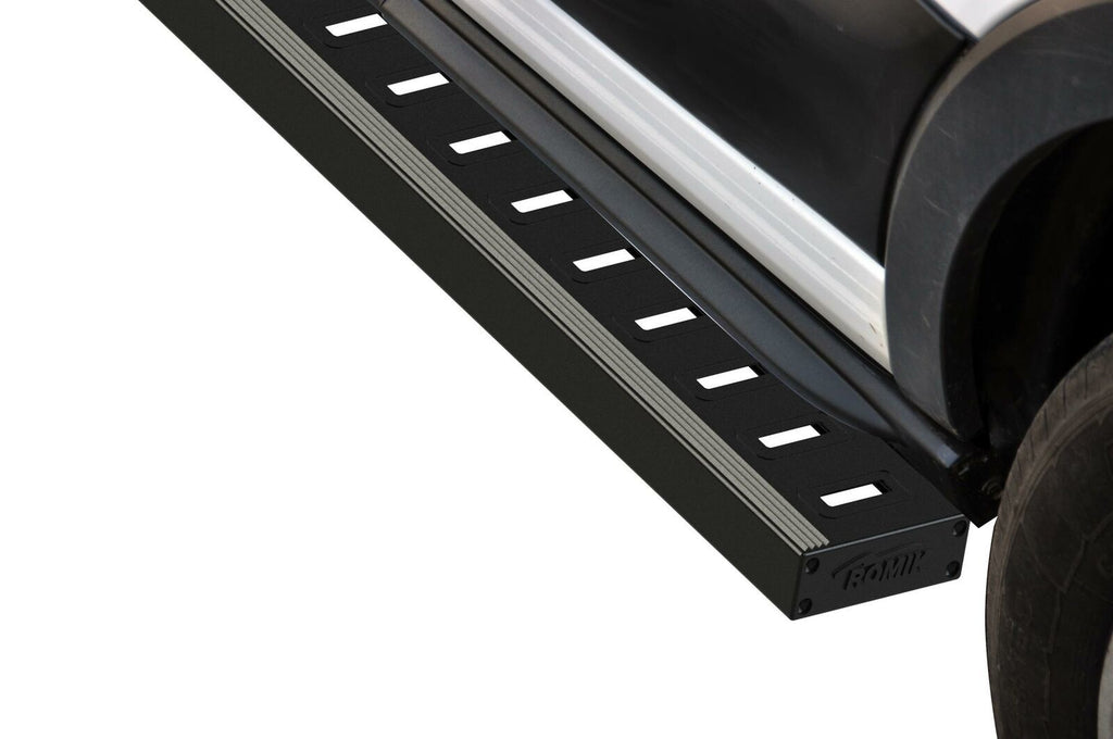 Romik 82373419 Black Running Boards For 2019-2020 Ford Ranger Super Crew