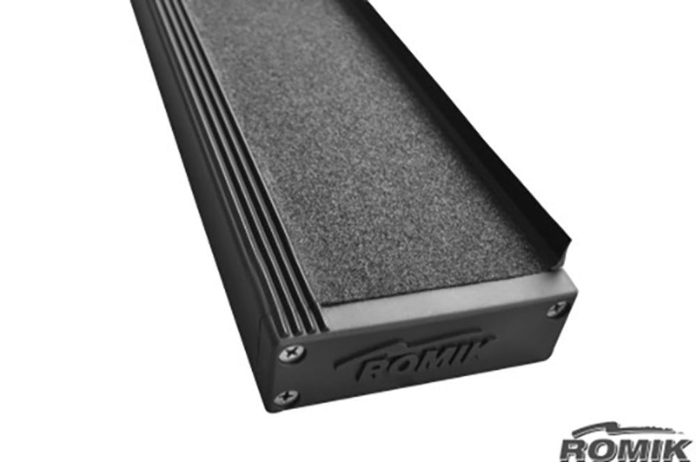 Romik 91381419 Black Running Boards For 2014-2020 Dodge ProMaster