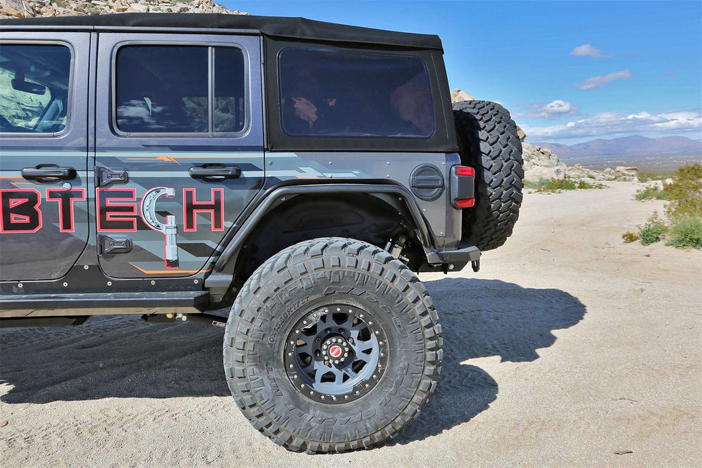 Fabtech FTS24213 Tube Fenders Fits 18-24 Wrangler (JL)