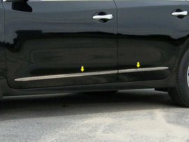 QAA AT13550 Polished Body Trim 4Pc Fits 13-15 Altima Sedan