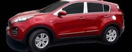QAA AT17836 Polished Body Trim 4Pc Fits 17-22 Sportage