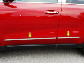 QAA AT17836 Polished Body Trim 4Pc Fits 17-22 Sportage