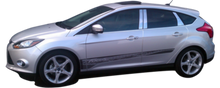 Load image into Gallery viewer, QAA AT48345 Polished Body Trim 6Pc Fits 08-11 Focus Sedan