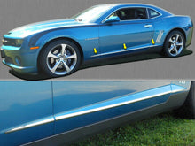 Load image into Gallery viewer, QAA AT50100 Polished Body Trim 6Pc Fits 10-15 Camaro Coupe