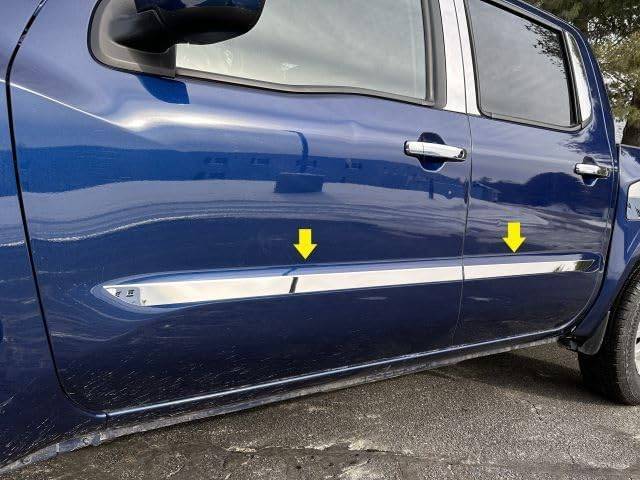 QAA AT72510 Polished Body Trim 4Pc Fits 22-26 Frontier