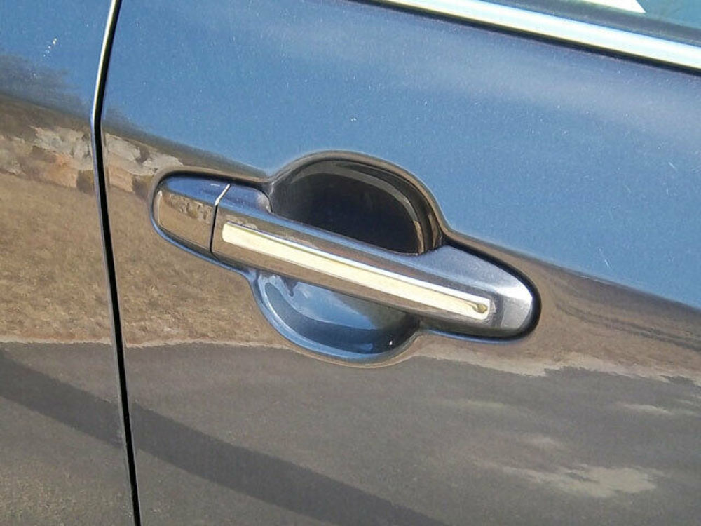 QAA DH12131 Polished Door Handle Trim 4Pc Fits 12-14 Camry Sedan