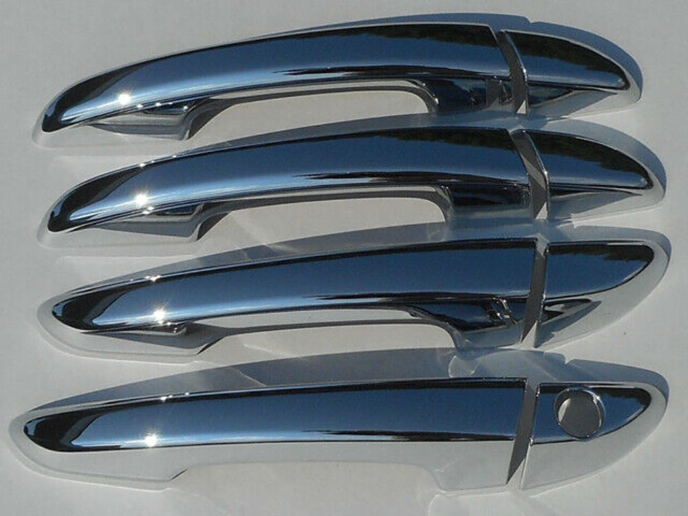 QAA DH15360 Chrome Door Handle Cover 8Pc Fits 15-19 Sonata Sedan