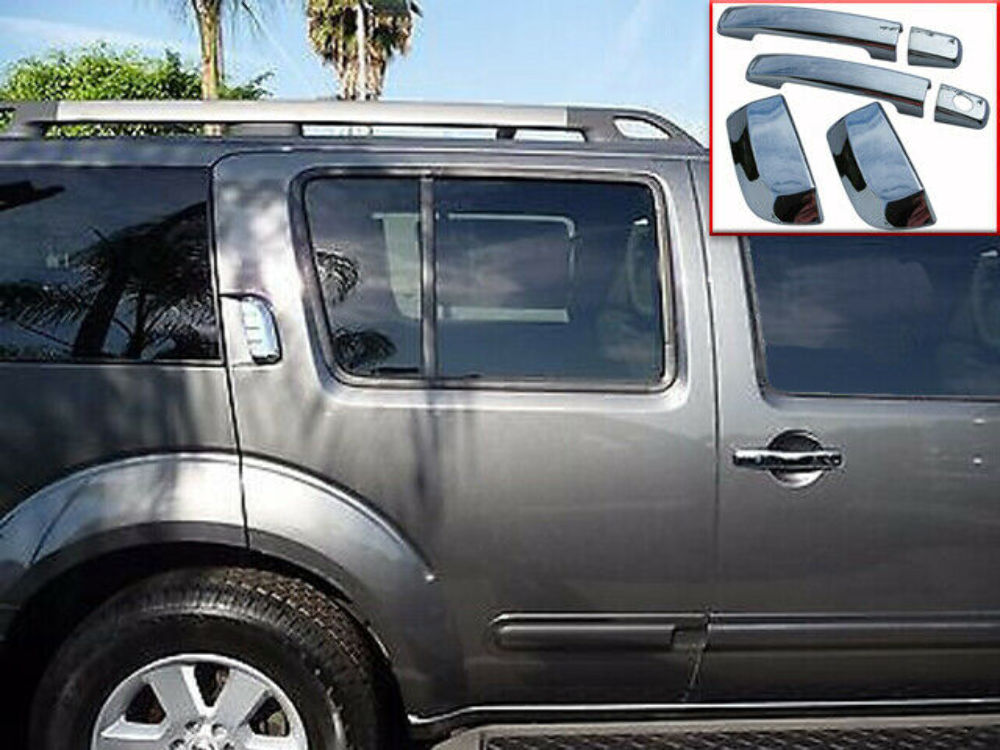 QAA DH25527 Chrome Door Handle Cover 6Pc Fits 05-12 Pathfinder