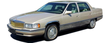 Load image into Gallery viewer, QAA DH34245 Polished Door Handle Trim 4Pc Fits 94-99 DeVille Sedan