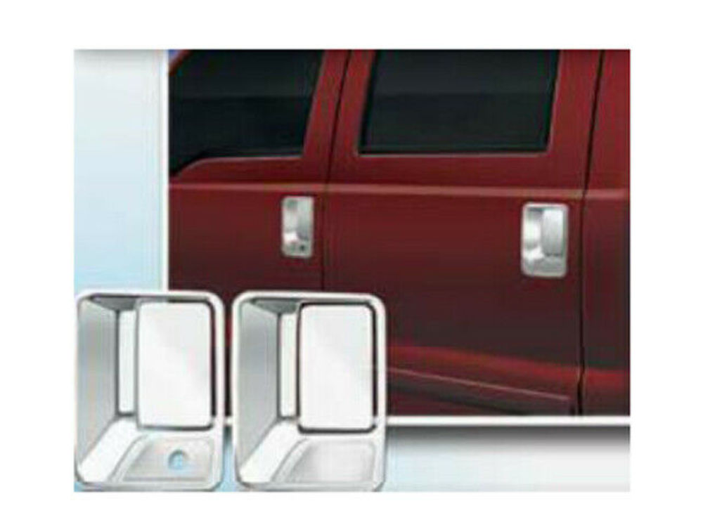 QAA DH39322 Chrome Door Handle Cover 4Pc Fits 99-16 Super Duty