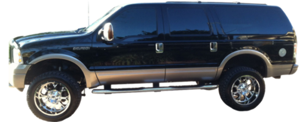 QAA DH39323 Chrome Door Handle Cover 8Pc Fits 00-05 Excursion