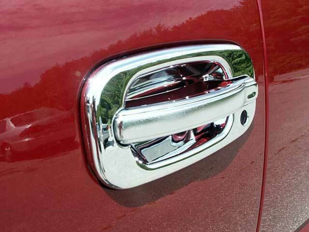 QAA DH40198 Chrome Door Handle Cover 8Pc Fits 99-06 Yukon