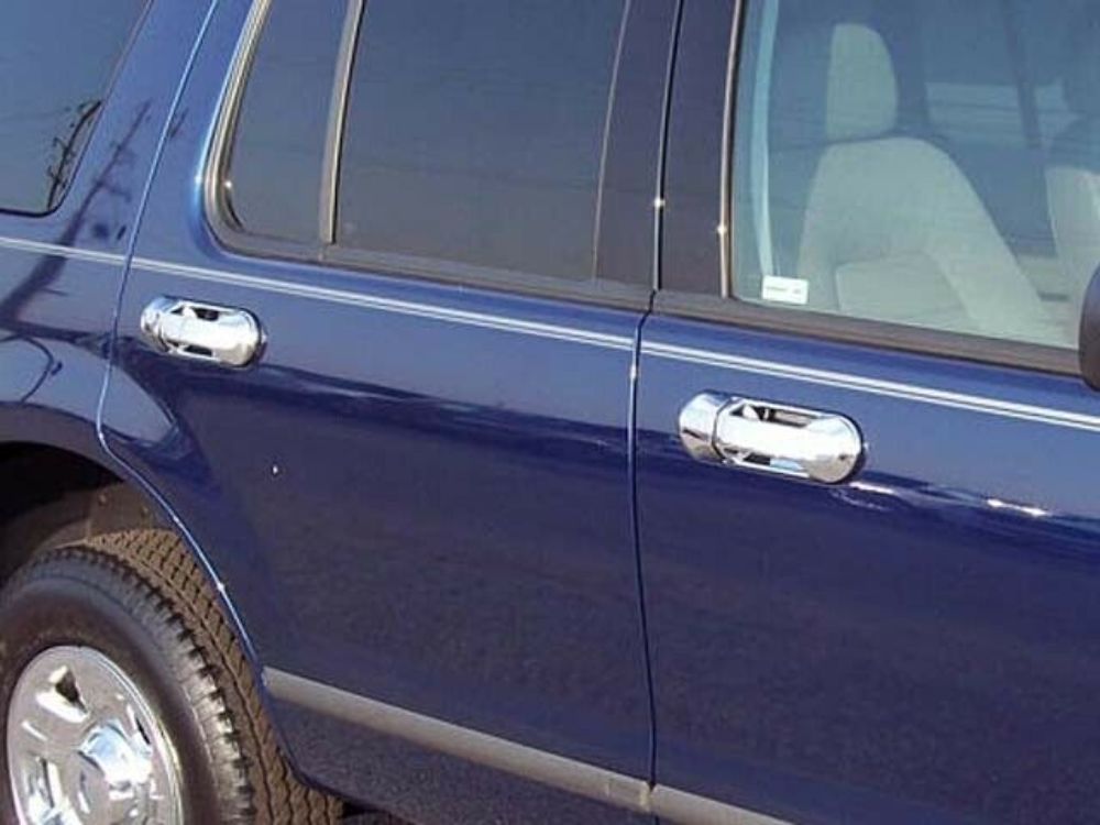 QAA DH43330 Chrome Door Handle Cover 8Pc Fits 02-10 Mountaineer