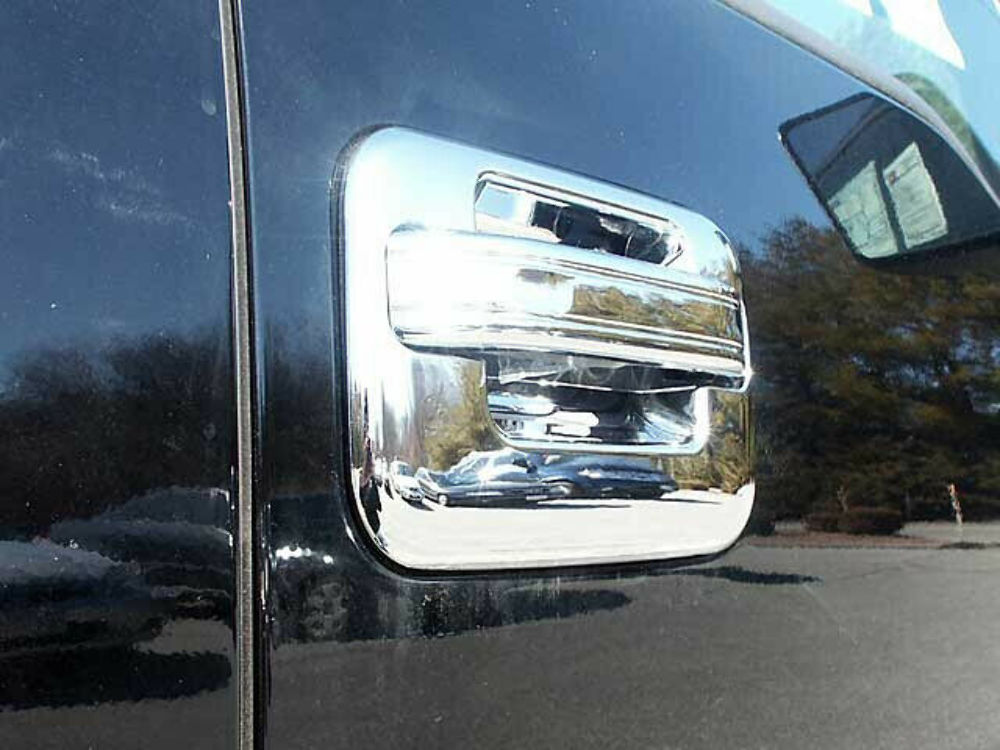 DH46658 Chrome Door Handle Surround Covers 4Pc Fits 06-08 Mark LT Crew Cab