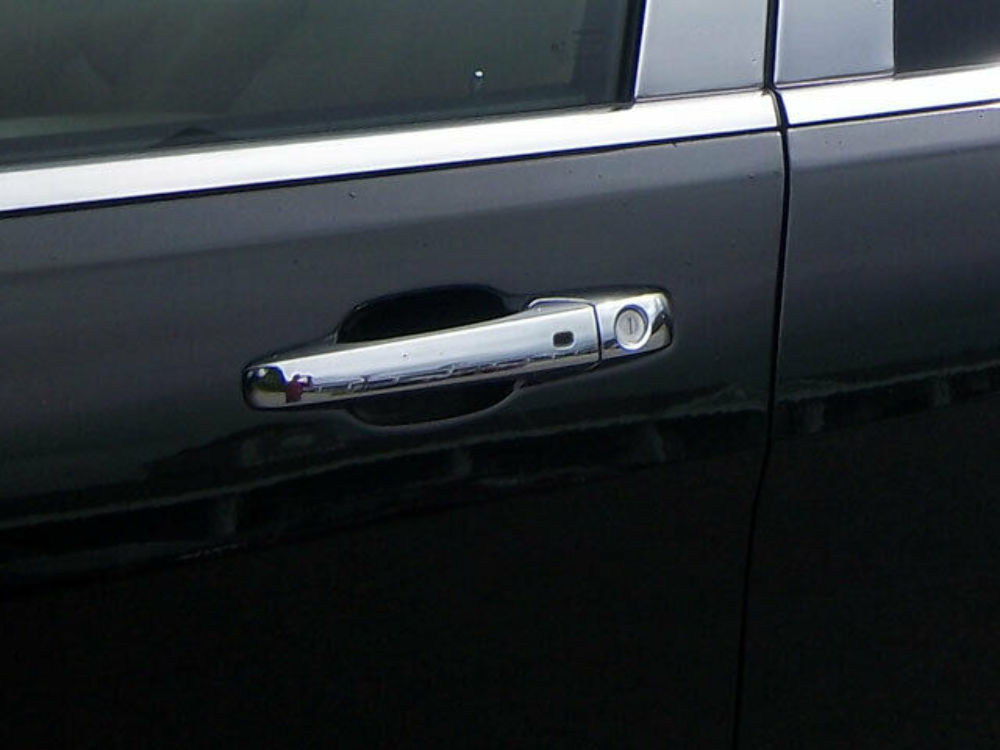 QAA DH51081 Chrome Door Handle Cover 8Pc Fits 07-17 Patriot