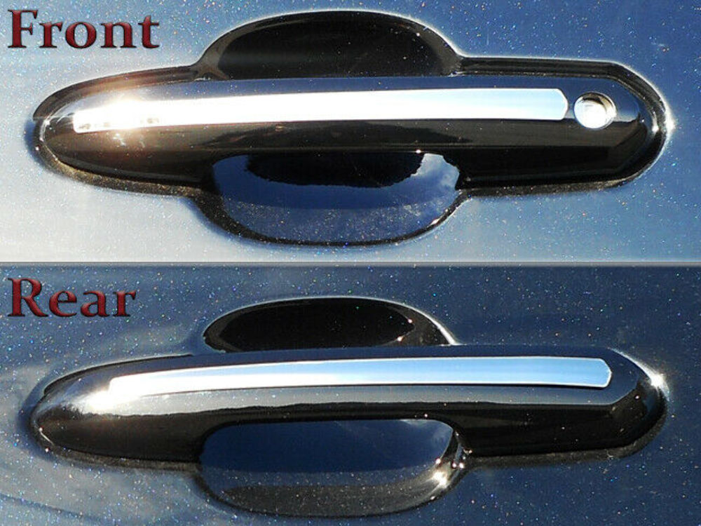 QAA DH55640 Polished Door Handle Trim 4Pc Fits 19-23 Rav4