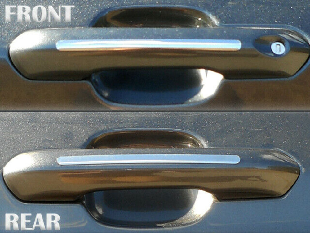 QAA DH60330 Polished Door Handle Trim 4Pc Fits 20-23 Explorer