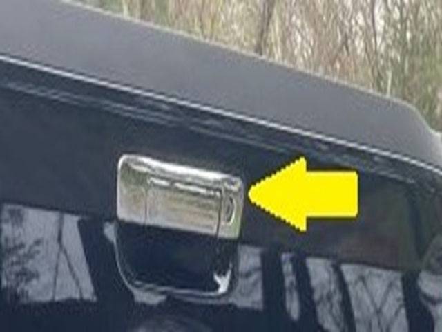 QAA DH62312 Chrome Tailgate Handle Cover 2Pc Fits 22-24 Maverick